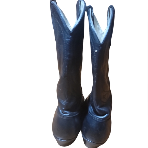 Vintage Stewart Boot Co 1977 Handmade Men’s  Cowboy *Beautiful Leather Size 8B - Picture 5 of 9